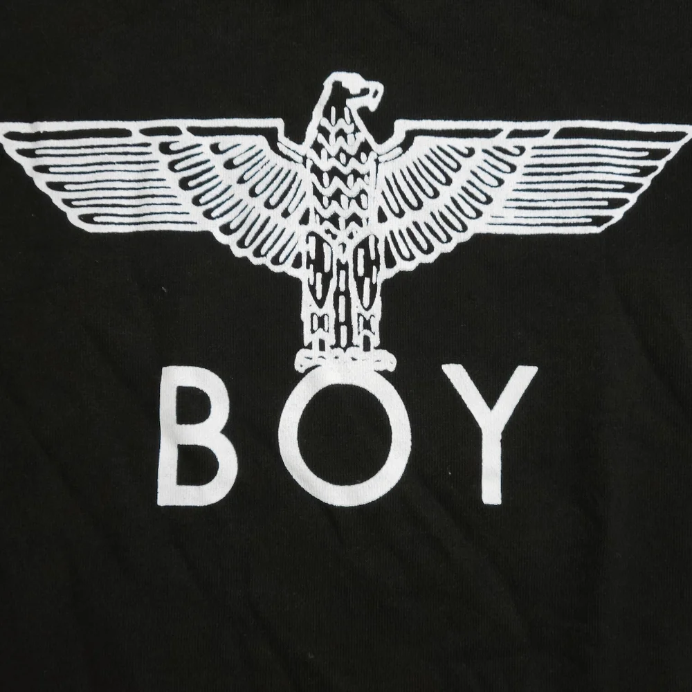 Boy London Boy Eagle Scribble Sweatshirt Size Sm Black White Minor Callouts - Picture 7 of 11